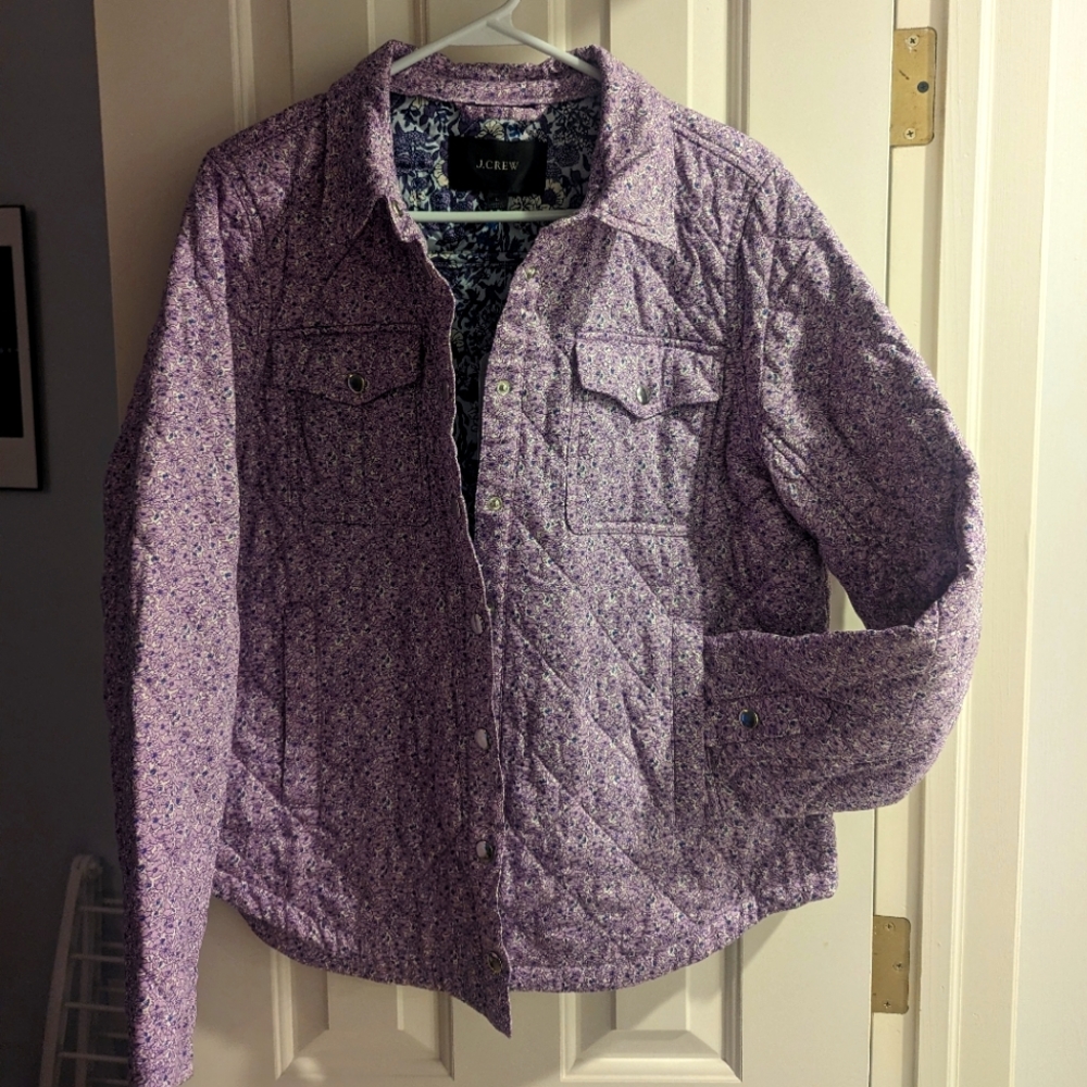 J. Crew Liberty Floral Jacket